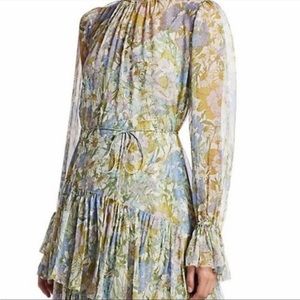 ZIMMERMANN Floral Tiered Dress